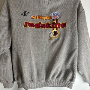 Washington Redskins Gray Crewneck Sweater